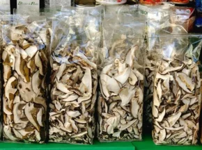 Сушені білі гриби